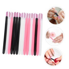 Mikinona 15pcs Nail Cuticle Pusher for Men Women Dead Skin Remover and Nail Engraving Pen Ergonomic Handle for Comfortable Use Manicure and Pedicure