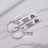 Ukodnus 2PC Emotional Support Coworker Keychain, Employee Leaving Gift, Colleague