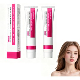 Arbutin 7% + Tranexamic Acid 4% Cream, 70,000ppm Arbutin, 40,000ppm TXA, Niacinamide, Glutathione, Dark Spots, Freckle, Blemishes, Pigmentation, Korean Skin Care, 50ml 1.69fl.oz (2)