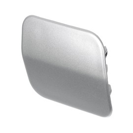 INFINAUTO Front Right Bumper Headlight Washer Nozzle Cover Cap No.7L6807752B Bumper Trim Nozzle Cover for Volkswagen Touareg 2007-2010 Silver Tone Plastic 1 Pcs