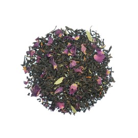 Persian Dream Black Tea Loose 100 g, Persian Black Tea Blend with Cardamom Rose Petals Safflower Blossoms, TeaClub Black Tea