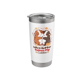 Guinea Pig Life’s Better With Guinea Pig Cuddles Stainless Steel Insulated Tumbler