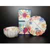 The Spring Shop Melamine SET of 9 Dinner Plate Salad