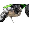 Tusk Aluminum Skid Plate Silver For Kawasaki KLX110 2002–2025