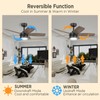 Vagizm Ceiling Fan 36'' for Small Room: Modern Ceiling Fans