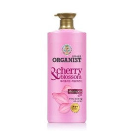 Organist Cherry Blossom Shampoo 1100ml Moisture Care, 1.1L, 1 / 오가니스트 체리블라썸 샴푸 1100ml 수분케어, 1.1L, 1