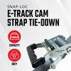 SNAP-LOC, E Track Ratchet Straps, Heavy Duty Tie Down Straps,