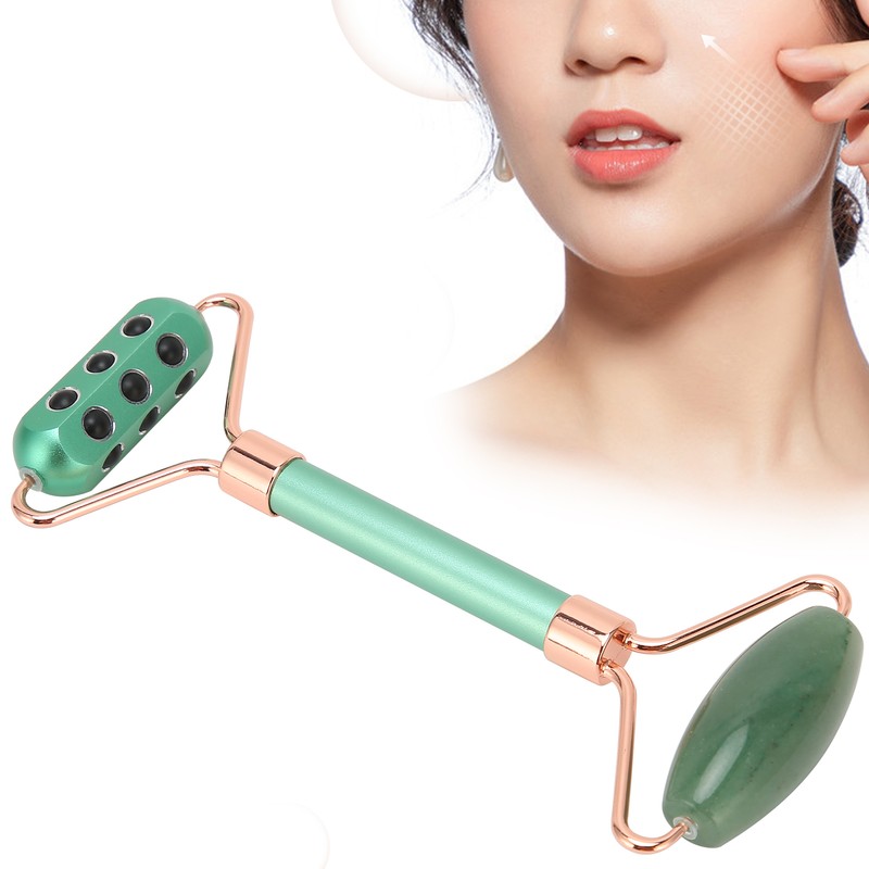 Germanium Face Massage Roller Manual Portable Face Slimming Massage Roller