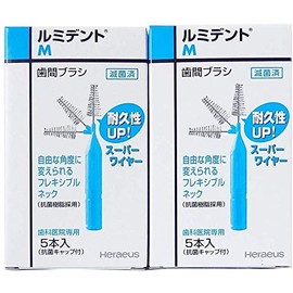 Kurza (Formerly Heleus) Luminent Intertooth Brushes, 5 Pieces x 2 Packs (M) Dental Exclusive