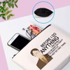 Dwight Funny Quote Canvas Zipper Pouch Before I Do Anything