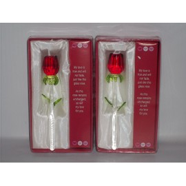 Glass rose All Occasion Valentines Day, Mother's Day, Anniversary, Birthday, Gift (2)