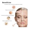 Guasha De Cuarzo Rosa Y Rodillo Para Masaje Facial