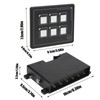 6P Switch Panel Bluetooth APP Control IP66 Waterproof Backlight M4