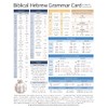 Biblical Hebrew Grammar Card