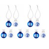 FC Schalke 04 3 cm Christmas Tree Baubles Set of
