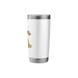Vintage Excavator Driver Funny I Run Hoes For Money Stainless Steel Insulated Tumbler