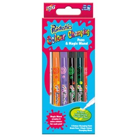 Galt Toys, Paintastics - 5 Colour Changing Pens Plus Magic Wand, Ages 6 Years Plus