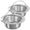 MR.SIGA Kitchen Sink Strainer, Stainless Steel Sink Drain Strainer, Dishwasher