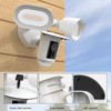 TIUIHU Sun Rain Shade Camera Cover Compatibility with Ring Floodlight