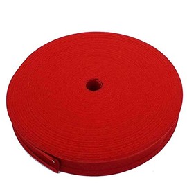 25mm Cotton Bias Binding - 50mt roll - Red