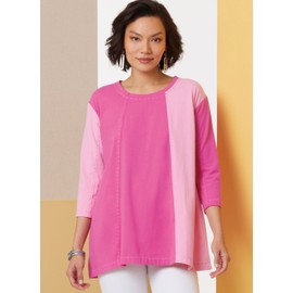 Butterick Top Sewing Pattern, Multicolor