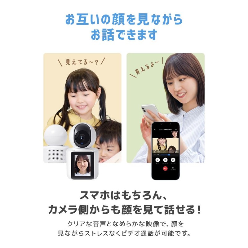 WEIMALL Surveillance Camera, Two-way Calls, Conversation, Security Camera, Indoor, Recording