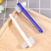 Healifty Denture Brush Double Sided Cleaning Brush Pack of 2