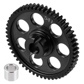 LSG Steel 0.5M Spur Gear 54T Main Gear for 1/18 Tra-xxas LaTrax Teton Rally SST Teton Upgrades Part