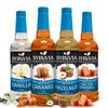 Syruvia Coffee Syrup Variety Pack Sugar Free Vanilla, Caramel, Hazelnut