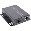 InLine® Network Media Converter 10/100/1000Mb/s TP to SFP LWL (for