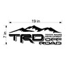 TRD Racing Development with Mountains Vinyl Decal Sticker Graphic for