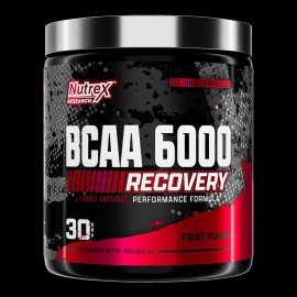 Nutrex BCAA 6000 Recovery Endurance Amino Acid Leucine Valine Isoleucine 30 Svgs