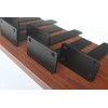 MHMYDZ 12 Pack - 10 inch Black Hidden L Shelf