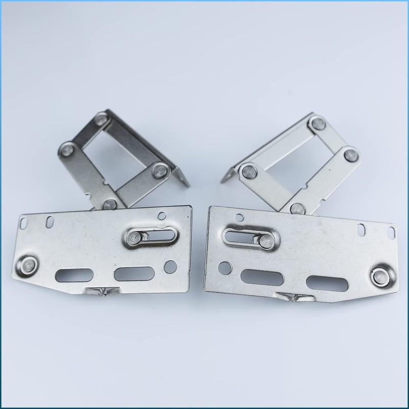 SUUJI 2 pcs Scissors Hinges,Sink Front tip Out Tray Hinges