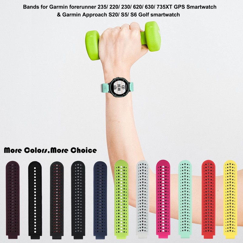 Baaletc for Garmin Approach S20 S5 S6 Watch Bands Replacement