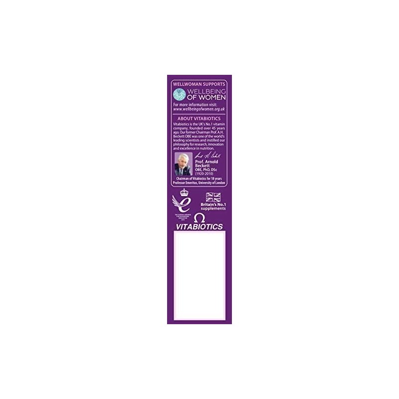 Wellwoman Vitabiotics Original Formula, 30 Count (Pack of 1)