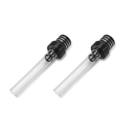 RGOAANC 2PCS Gas Cap Vent, Dirt Bike Gas Caps Vent Hose, CNC Aluminum Gas Fuel Tank Cap Vent One-Way Valve Breather Hose, Universal Gas Tank Tube Hose Breather Cap for ATV Quad CRF Pit Dirt Bike