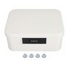9L Capacity Lockable Storage Trunk for Files Document Organizer Double
