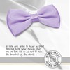 OcioDual Elegant Bow Tie for Men Simple Design with Adjustable