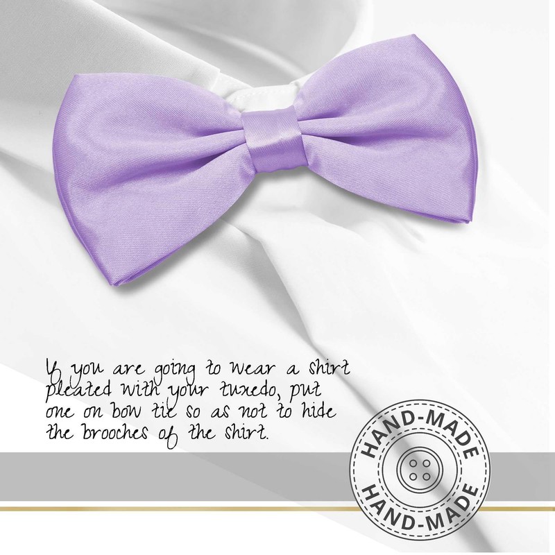 OcioDual Elegant Bow Tie for Men Simple Design with Adjustable
