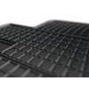 All4You Rubber Mats Original Quality Floor Mats Rubber Black Set