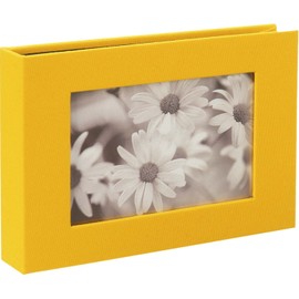 Sekisei XP-2740 Pocket Harperhouse Album Frame Album, Holds 40 Ls, 21-50 Sheets, Yellow