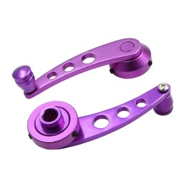 Sourcingmap 2pcs Purple Universal Car Door Window Handle Cranks Winders