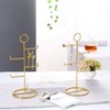 ARFUKA Jewellery Stand Jewelry Organizer T-Bar Jewellery Tree Stand Necklace