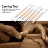 Sculpting Tools, Hilitand Double Head Wax Pottery Clay Tool, Carving