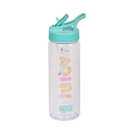 Polar Gear Juicy 600ml Bottle with Staw - Drinking Bottle School Nursery Sports Picnic BPA Free