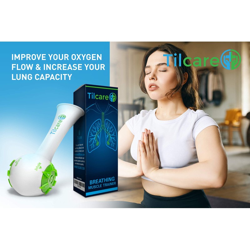Inspiratory Expiratory Muscle Trainer by Tilcare - Perfect Breathing Exercise