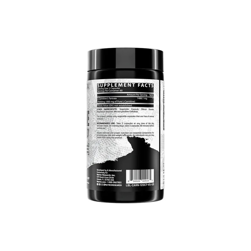 Suplemento en cápsulas de Lipo-6 carnitina l-carnitina hci Lipo-6 carnitina