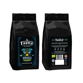 Cafe Tastle Honduras Organic Medium-Dark Roast 100% Arabica Whole Bean Coffee, 8.82 oz, 2 Pack (1.1 Pounds), Brown