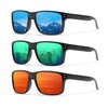 Ninesun Polarized Sunglasses for Men TR90 Frame Lightweight Sun Glasses
